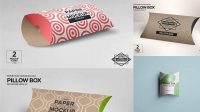 7570+ Pillow Box Packaging Mockup Best for Showcase