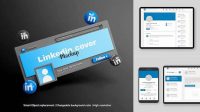 7573+ Linkedin Mockup 2020 For Free Download