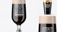 7574+ Embassy Glass with Irish Stout Beer PSD Mockup Creative PSD Resources