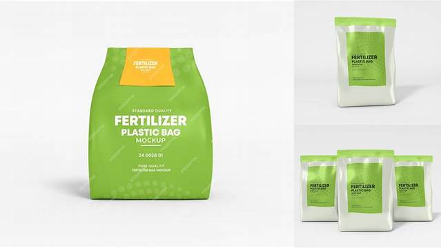 7575+ Fertilizer Bag Mockup PSD for Creative Projects