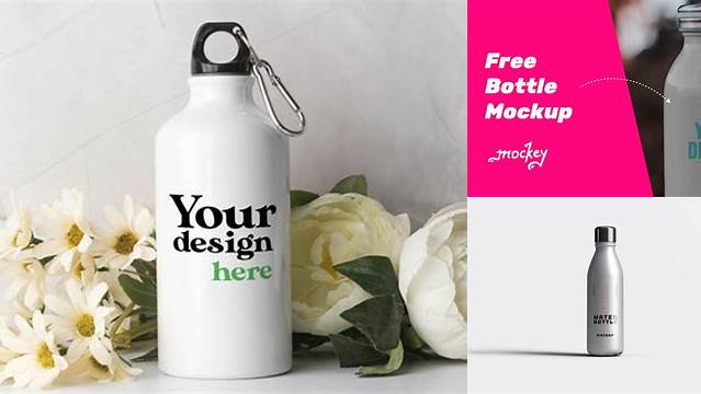 7576+ Aluminium Bottle Mockup Free Best for Showcase