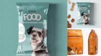 7578+ Dog Food Packaging Mockup Include TIFF