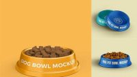 7581+ Pet Bowl Mockup Smart Object PSD