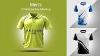 7583+ Cricket Jersey Mockup Psd High-End Creative PSD Template