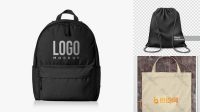 7585+ Mockup Tas Ransel Stylish Free PSD