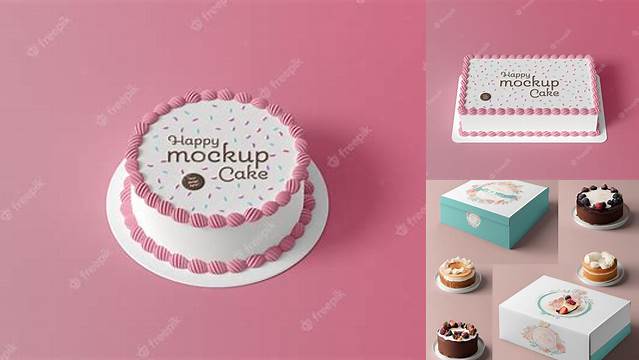 7588+ Cake Mockup Free Best for Showcase