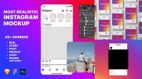 7596+ Instagram Mockup Psd Free Editable PSD