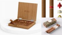 7599+ Cigar Mockup Free Professional Design PSD