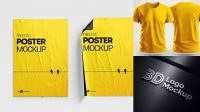 7599+ Yellow Images Mockup Free Download Premium Quality PSD Freebie