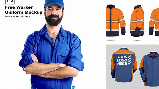 7603+ Worker Uniform Mockup Free Easy Editable