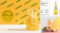 7608+ Lemonade Mockup High-Quality PSD Files