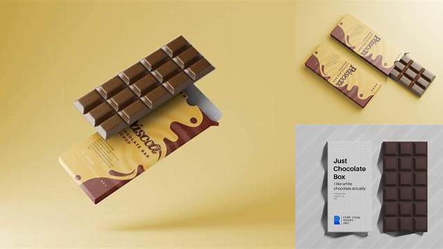 7615+ Chocolate Bar Mockup Free Premium Quality Freebie