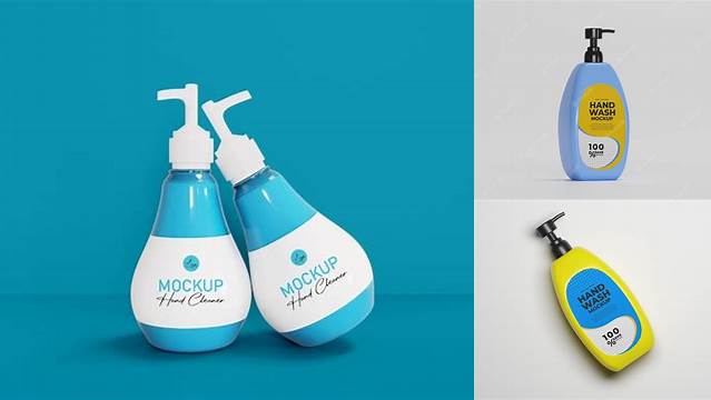 762+ Handwash Mockup Professional PSD Mockup