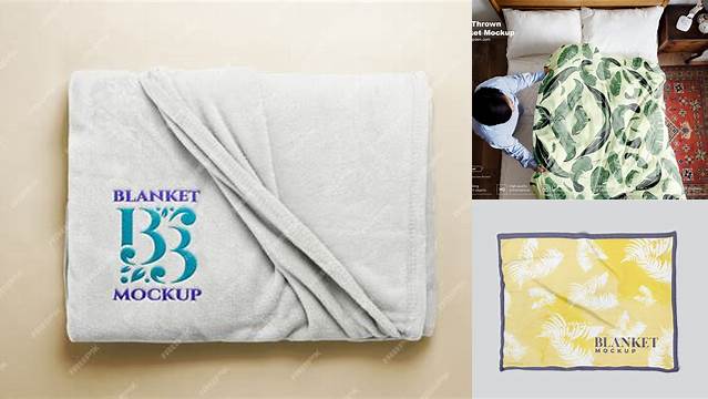 7624+ Blanket Mockup Psd Free Free PSD