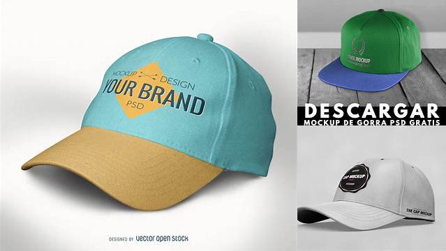 7626+ Gorra Mockup Creative Photoshop Resources