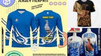 7632+ Jersey Merpati Simple High-Quality Creative PSD