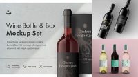 7638+ Wine Bottle Mockup Free Online Free Professional PSD Download