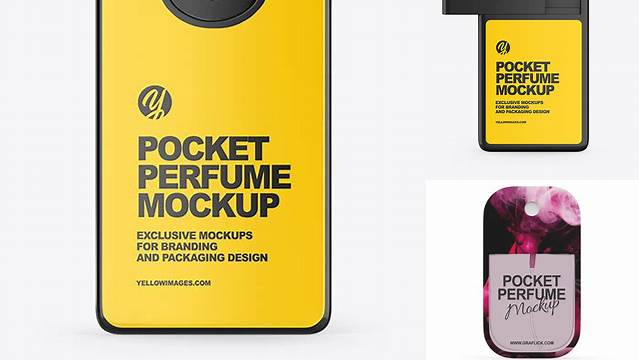 7646+ Pocket Perfume Mockup Free Hight Resolution