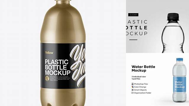 7649+ Plastic 1L Bottle PSD Mockup Creative Free Photoshop Template