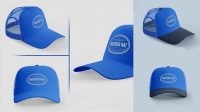 7662+ Trucker Cap Mockup Psd Free Download Free PSD