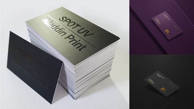 7667+ Spot Uv Business Card Mockup Free Best for Showcase