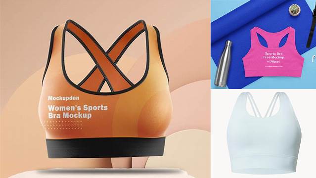 7669+ Sports Bra Mockup Free Digital Download