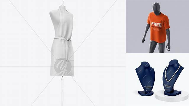 7673+ Mannequin Bust PSD Mockup Easy-to-Use PSD Template