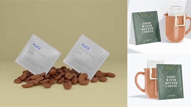 7674+ Drip Bag Mockup Exclusive Free PSD Mockups