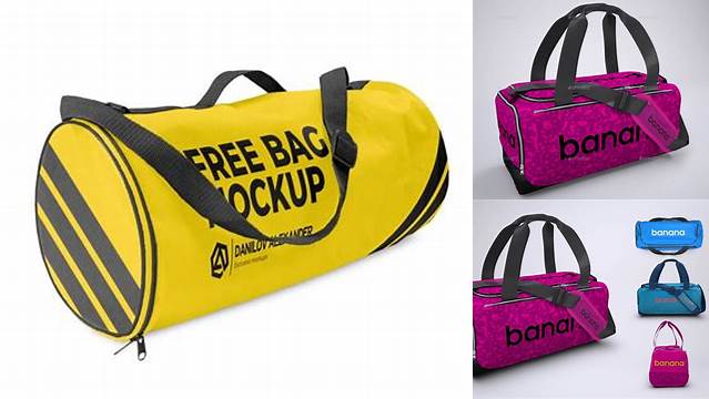 7676+ Gym Bag Mockup Free For Free Download