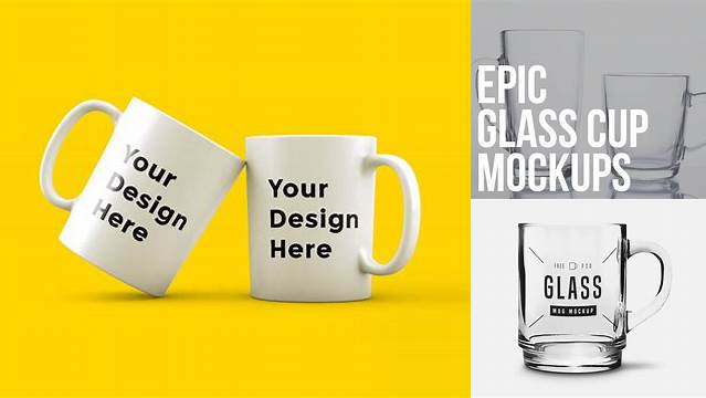 7689+ Glass Cup Mockup Free PSD for Free