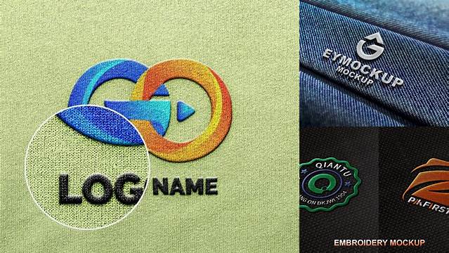 7693+ Embroidery Logo Mockup Free Download Creative Design Mockup