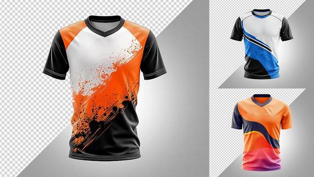 7702+ Esports Jersey Mockup Versatile PSD Mockup File