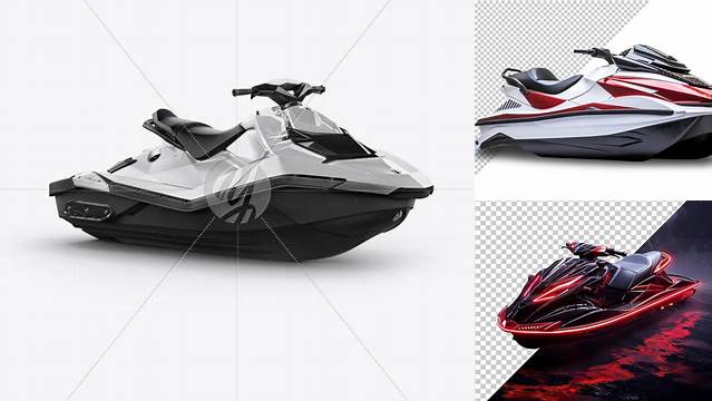 7702+ Jet Ski Mockup Hight Resolution