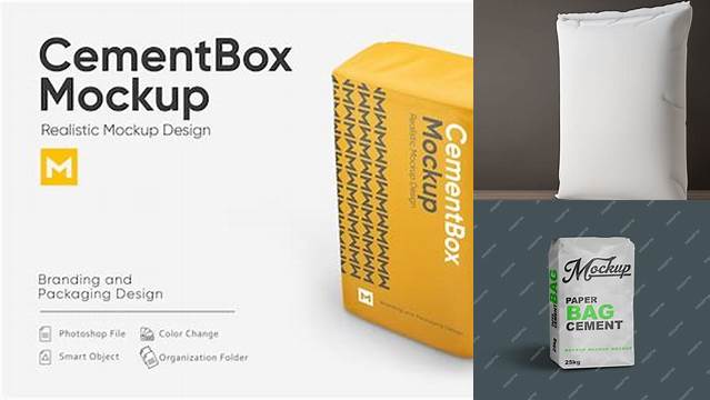 7710+ Cement Mockup PSD Download