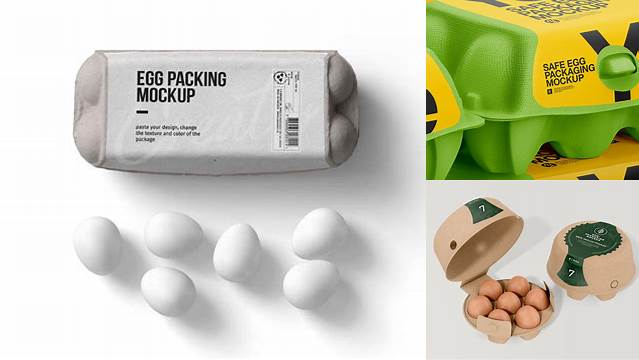 7715+ Egg Carton Mockup Hight Resolution