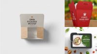 7720+ Box Food Mockup Advanced Editable Template Free