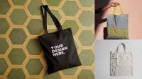 7722+ Tote Bag Mockup Vk Easy to Use PSD