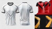 7726+ Esport Jersey Template Psd High-Quality PSD Files