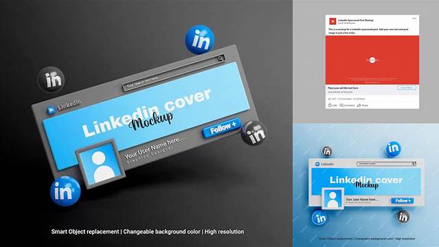 7727+ Linkedin Mockup Psd 2020 Exclusive Layered PSD Mockup