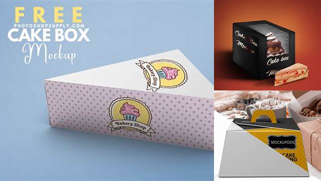 7733+ Cake Box Free Mockup Smart PNG Image