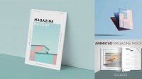 7745+ Animated Magazine Mockup Free Smart PNG Image