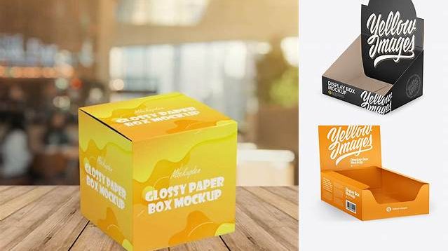 7745+ Glossy Display Box PSD Mockup Exclusive Free PSD Mockups