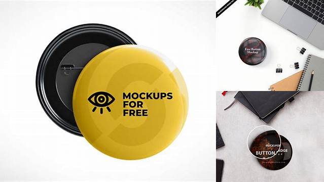 775+ Button Mock Up Psd PSD Free Download