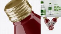 775+ Two Metallic Drink Bottles PSD Mockup Editable Photoshop File