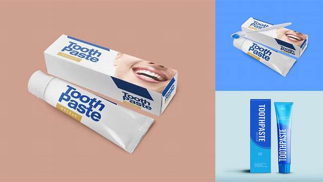 7752+ Toothpaste Mockup Psd Free Digital Download