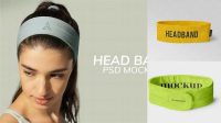 7756+ Headband Mockup Psd Professional PSD Template