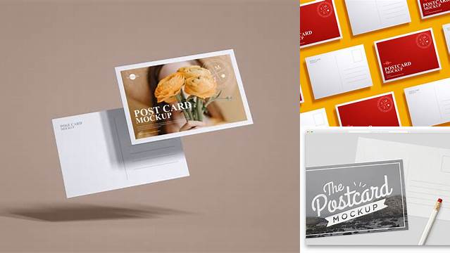 7758+ Postcards Mockup Best for Showcase