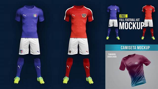 7764+ Mockup Uniforme De Futbol Gratis Download Free