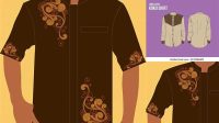 7766+ Desain Baju Koko Vector Editable Photoshop File