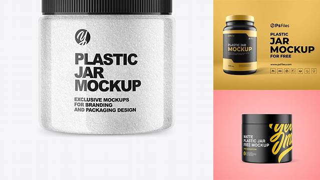 7770+ Plastic Jar Mockup Free Download Digital Download